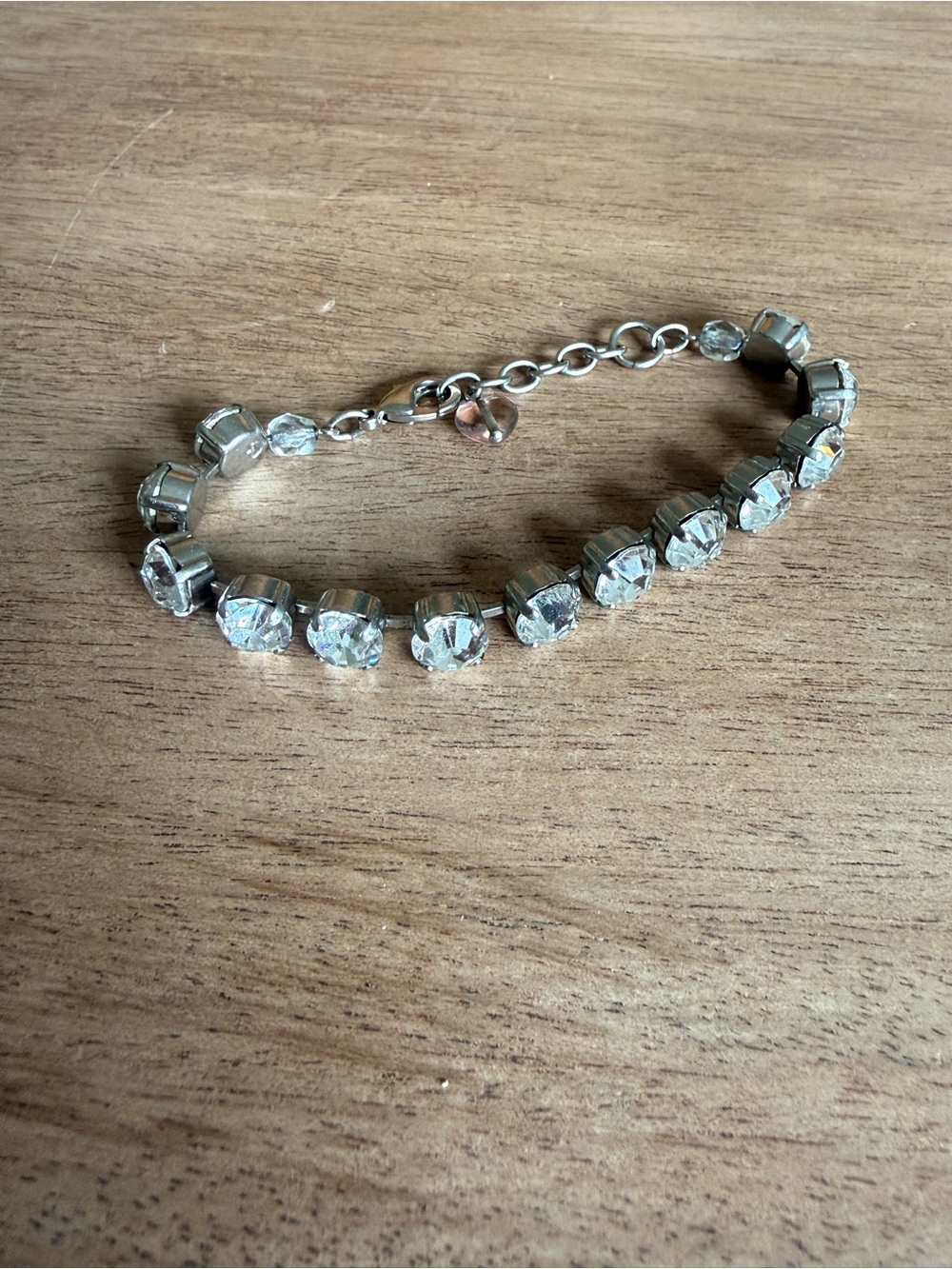 Sabika Swarovski Crystal Tennis Bracelet
